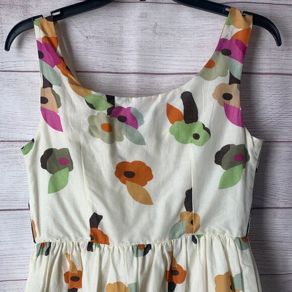 Y Apparel U.S.A. Sleeveless Sundress with Floral and Zebra Pattern Size Small - Picture 5 of 16